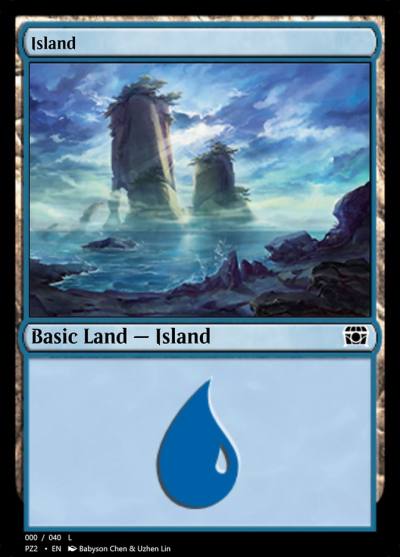 Island PZ2-70803 Treasure Chest Magic card