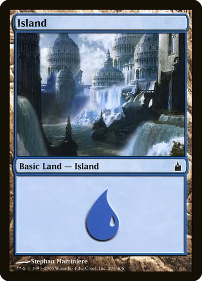Island RAV-291 Ravnica: City of Guilds Magic card