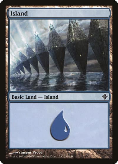 Island ROE-233 Rise of the Eldrazi Magic card
