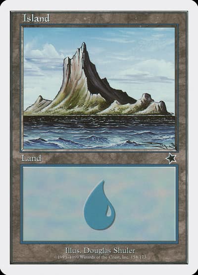 Island S99-158 Starter 1999 Magic card