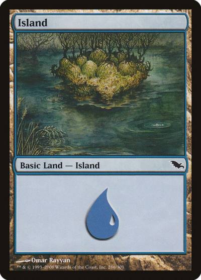 Island SHM-286 Shadowmoor Magic card