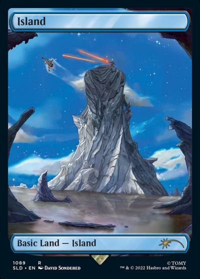 Island SLD-1089 Secret Lair Drop Magic card
