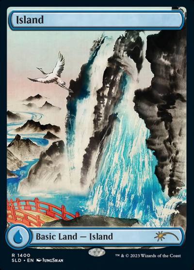 Island SLD-1400 Secret Lair Drop Magic card