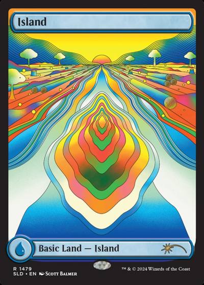 Island SLD-1479 Secret Lair Drop Magic card