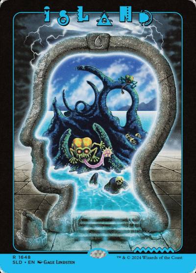 Island SLD-1648 Secret Lair Drop Magic card