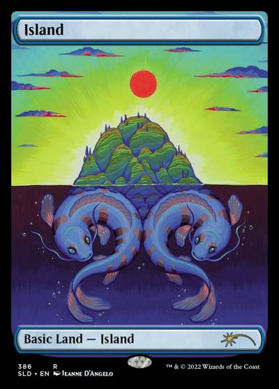 Island SLD-386 Secret Lair Drop Magic card