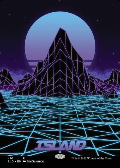 Island SLD-416 Secret Lair Drop Magic card