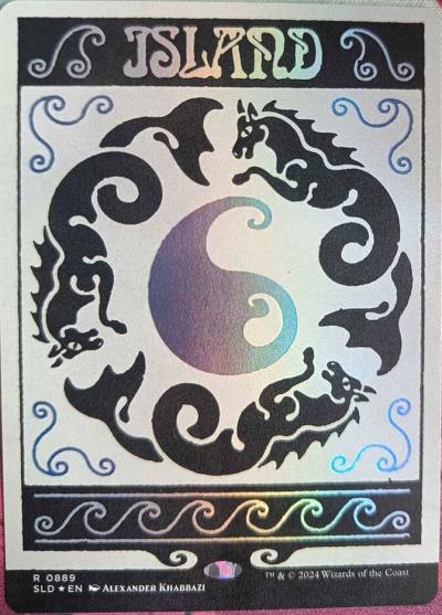 Island SLD-889 Secret Lair Drop Magic card