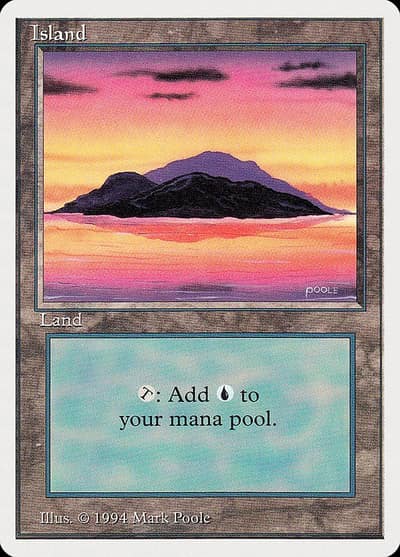 Island SUM-295 Summer Magic / Edgar Magic card