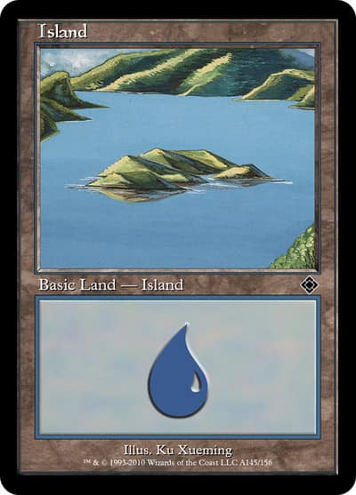 Island TD0-A145 Magic Online Theme Decks Magic card