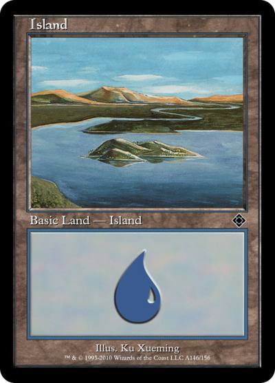 Island TD0-A146 Magic Online Theme Decks Magic card