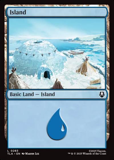 Island TLA-283 Avatar: The Last Airbender Magic card