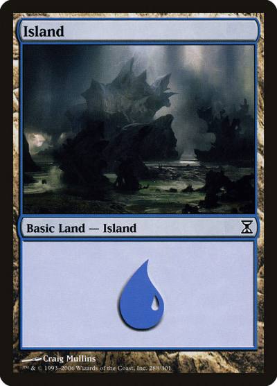 Island TSP-288 Time Spiral Magic card