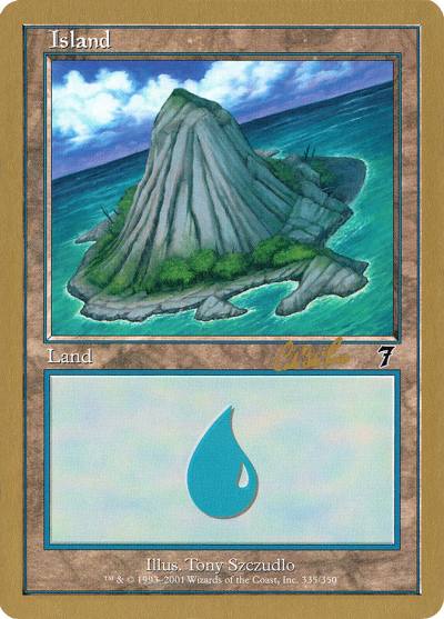 Island WC02-CR335B World Championship Decks 2002 Magic card