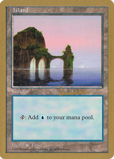 Island WC97-JK434 World Championship Decks 1997 Magic card