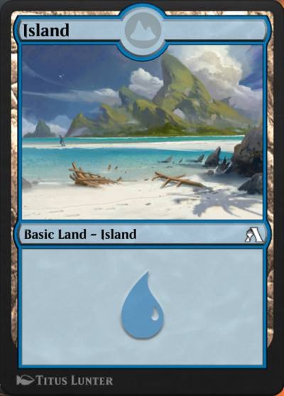 Island XANA-52 Arena New Player Experience Extras Magic card
