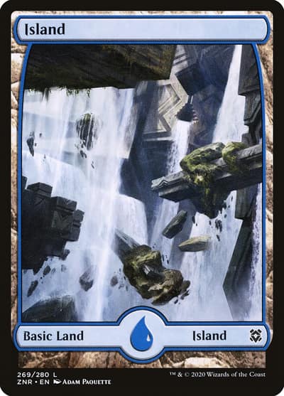 Island ZNR-269 Zendikar Rising Magic card