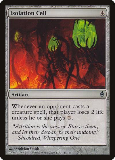 Isolation Cell NPH-141 New Phyrexia Magic card