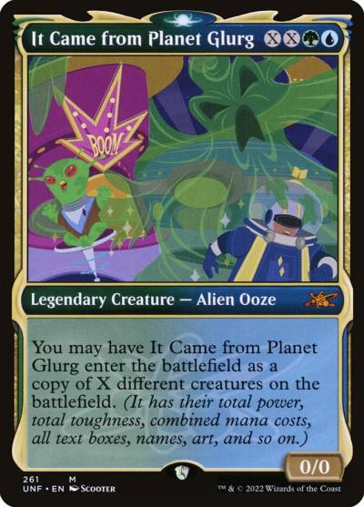 It Came from Planet Glurg UNF-261 Unfinity Magic card