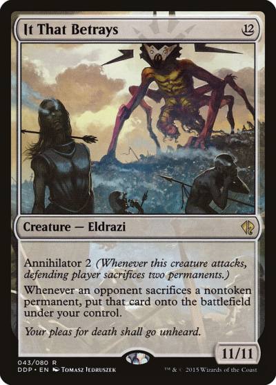 It That Betrays DDP-43 Duel Decks: Zendikar vs. Eldrazi Magic card