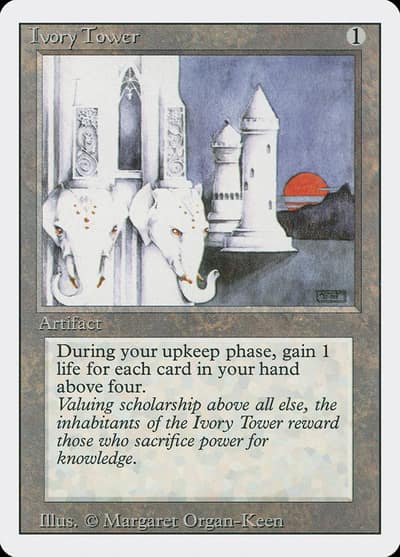 Ivory Tower 3ED-254 Revised Edition Magic card
