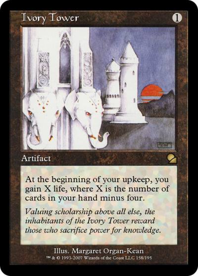 Ivory Tower ME1-158 Masters Edition Magic card