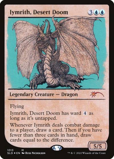 Iymrith, Desert Doom SLD-1013 Secret Lair Drop Magic card