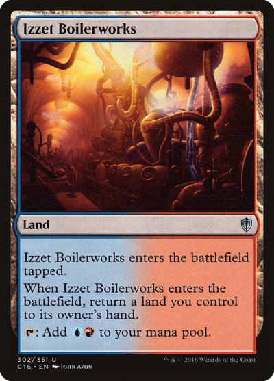 Izzet Boilerworks C16-302 Commander 2016 Magic card