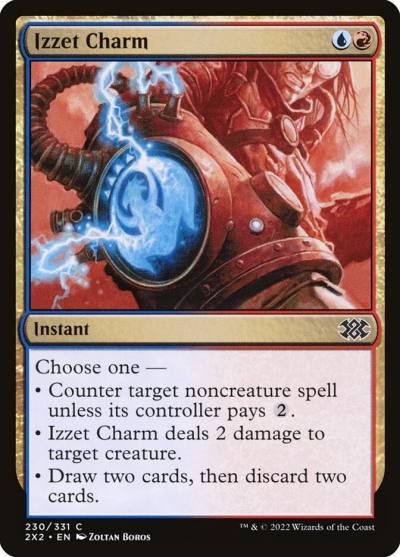 Izzet Charm 2X2-230 Double Masters 2022 Magic card