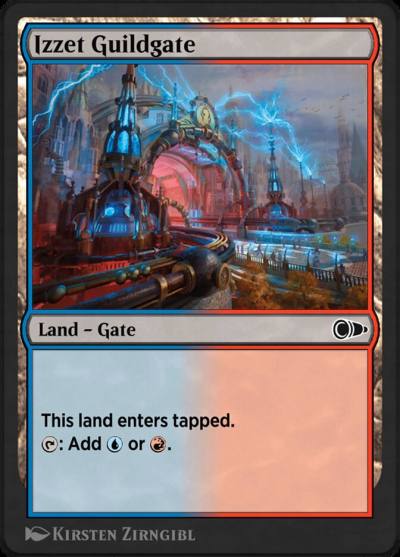 Izzet Guildgate PIO-267 Pioneer Masters Magic card