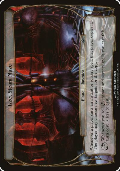 Izzet Steam Maze OHOP-19 Planechase Planes Magic card