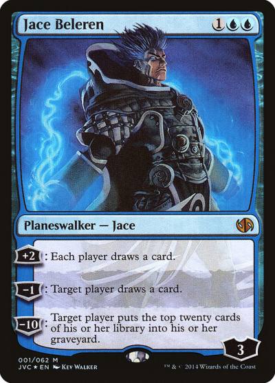 Jace Beleren JVC-1 Duel Decks Anthology: Jace vs. Chandra Magic card