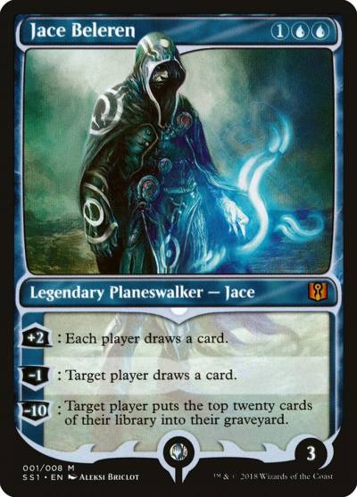 Jace Beleren SS1-1 Signature Spellbook: Jace Magic card