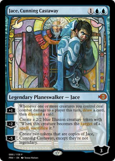Jace, Cunning Castaway PRM-70932 Magic Online Promos Magic card