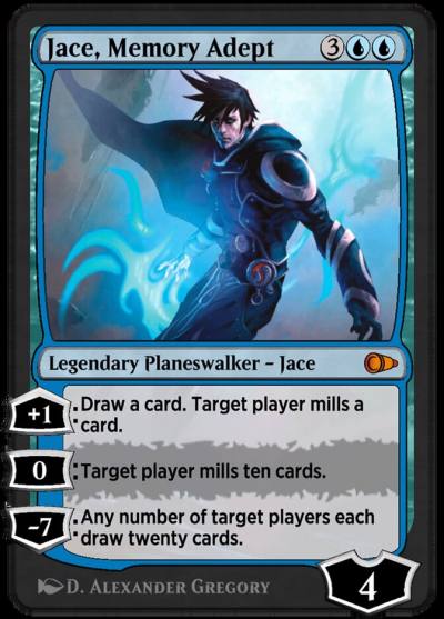 Jace, Memory Adept PIO-330 Pioneer Masters Magic card
