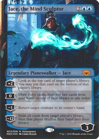 Jace, the Mind Sculptor MED-WS3 Mythic Edition Magic card