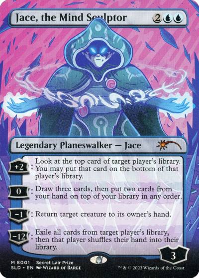 Jace, the Mind Sculptor SLD-8001 Secret Lair Drop Magic card