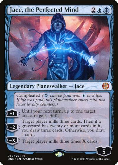 Jace, the Perfected Mind ONE-57 Phyrexia: All Will Be One Magic card