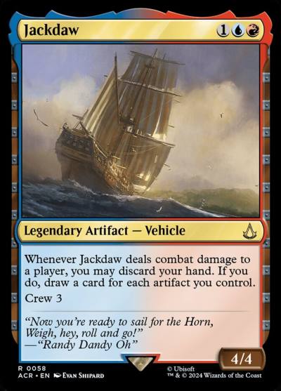 Jackdaw ACR-58 Assassin's Creed Magic card