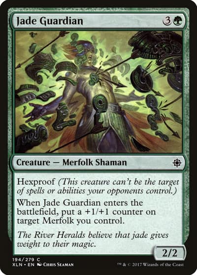 Jade Guardian 194 Ixalan Magic card