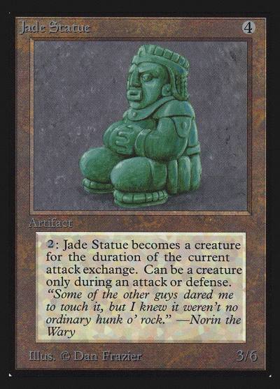 Jade Statue CED-254 Collectors' Edition Magic card