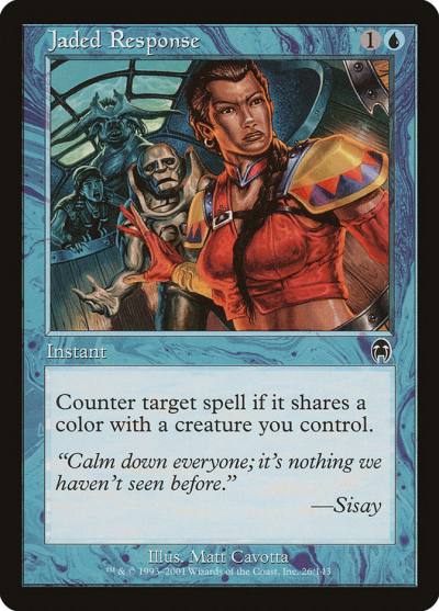 Jaded Response APC-26 Apocalypse Magic card