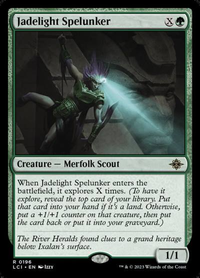Jadelight Spelunker LCI-196 The Lost Caverns of Ixalan Magic card
