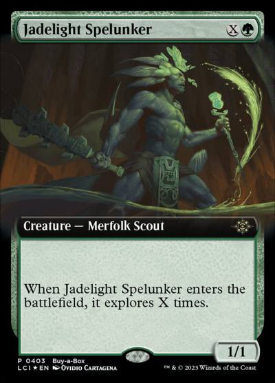 Jadelight Spelunker LCI-403 The Lost Caverns of Ixalan Magic card