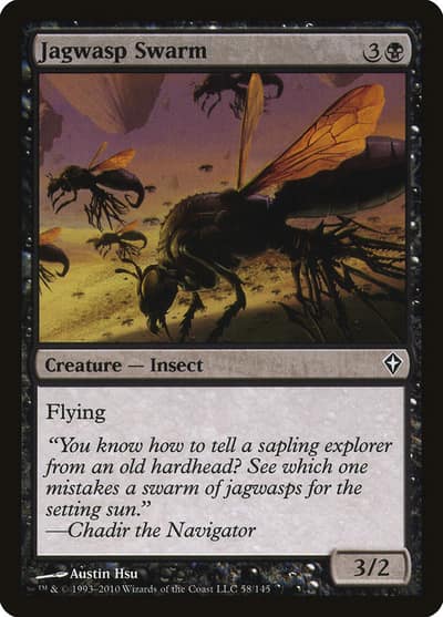 Jagwasp Swarm 58 Worldwake Magic card
