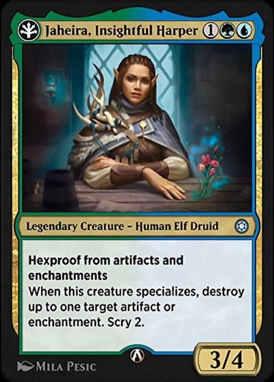 Jaheira, Insightful Harper 16u Alchemy Horizons: Baldur's Gate Magic card