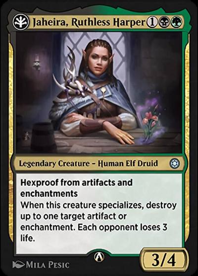 Jaheira, Ruthless Harper 16b Alchemy Horizons: Baldur's Gate Magic card