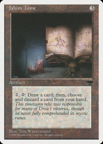 Jalum Tome CHR-101 Chronicles Magic card
