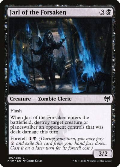 Jarl of the Forsaken 100 Kaldheim Magic card