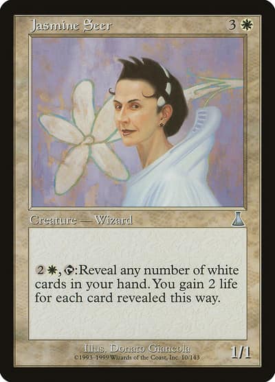 Jasmine Seer 10 Urza's Destiny Magic card